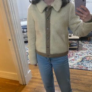 Madewell teddy jacket